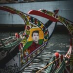 Ronaldo on boat